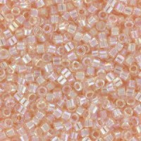 Miyuki delica Beads 11/0 - Transparent pink mist ab DB-1243